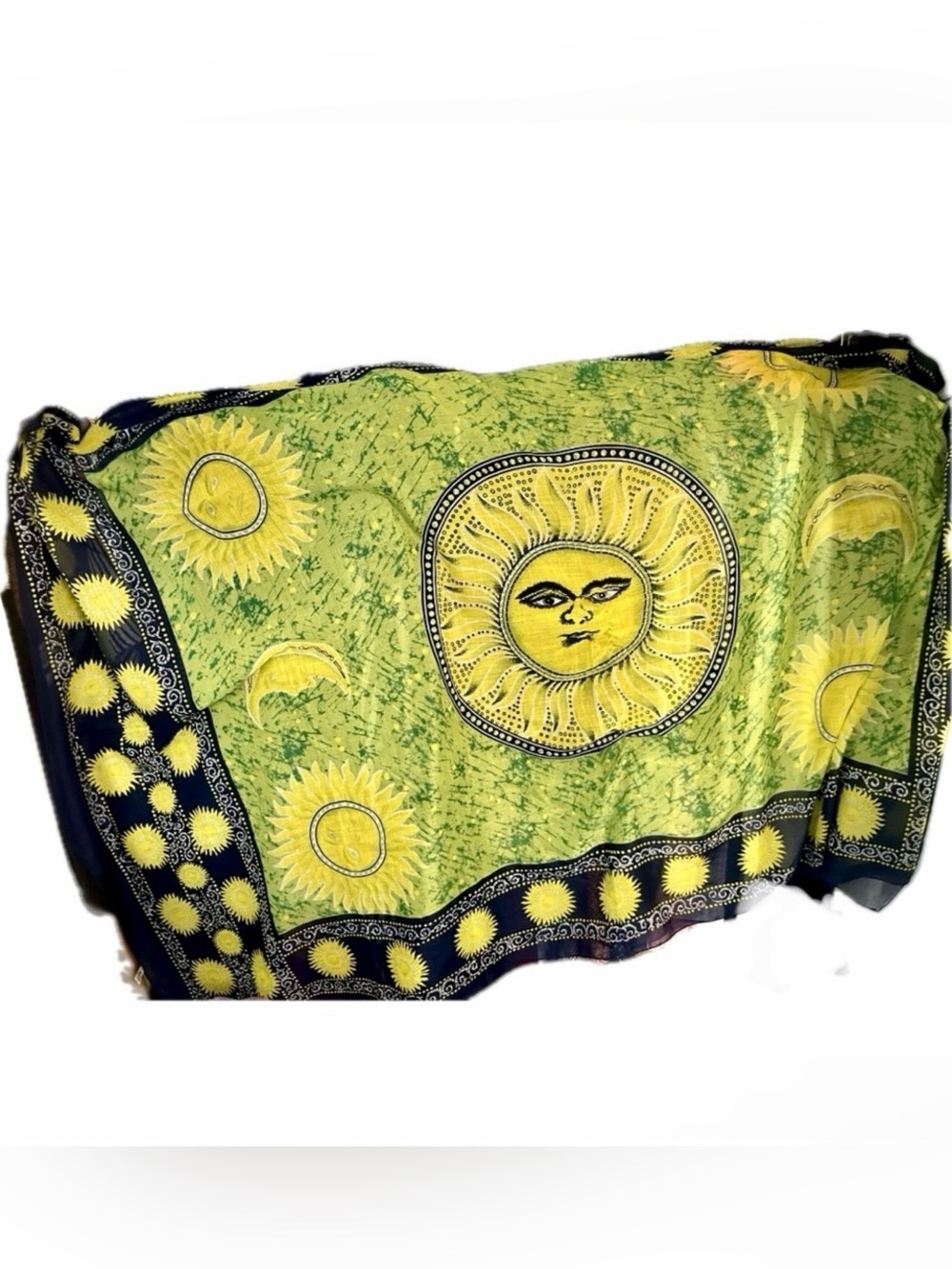 🌞Sun & Moon🌙 Oversized Scarf / Beachwear Cover Up / Tapestry